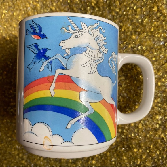 😻 3 for $13 Vintage Unicorn Mug - Picture 1 of 10